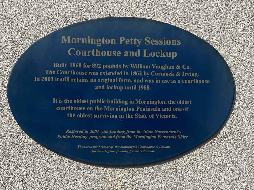 Mornington Court House Information Centre-莫宁顿必去景点