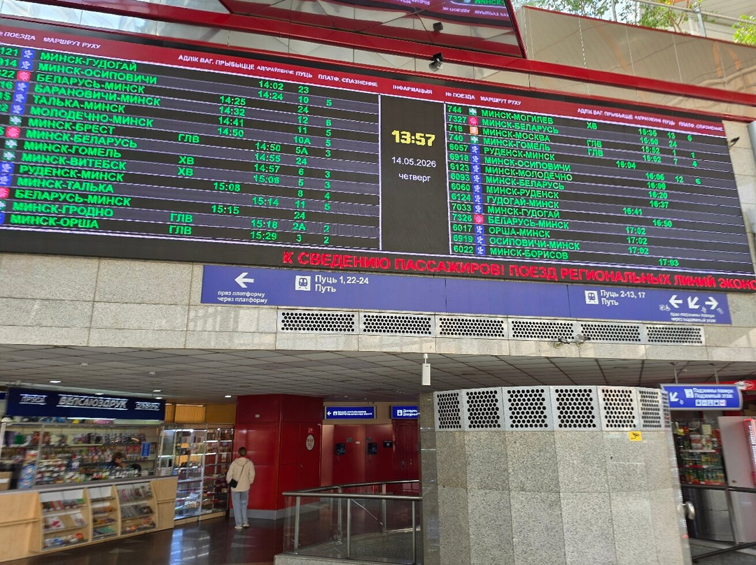 Minsk Railway station-明斯克必去景点