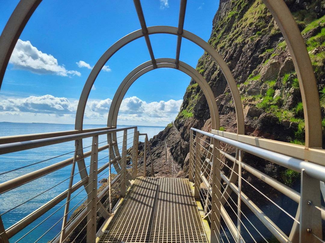 The Gobbins Cliff Path-Larne必去景点