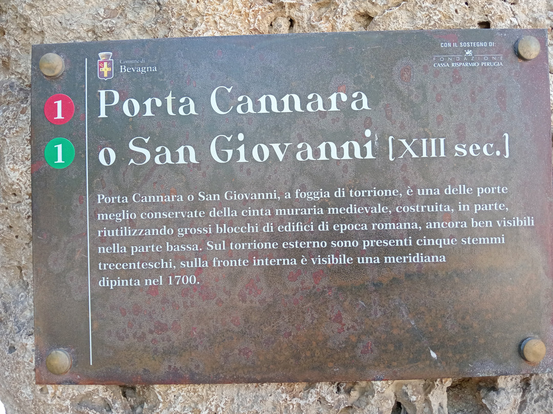 Porta Cannara-Bevagna必去景点