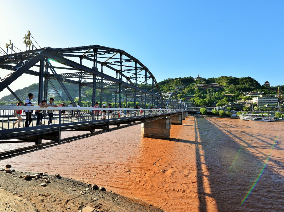 黄河铁桥景点图片
