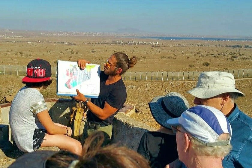 Gazelle - 4x4 Geopolitical Tours - Erez Zukerman-Merom Golan必去景点