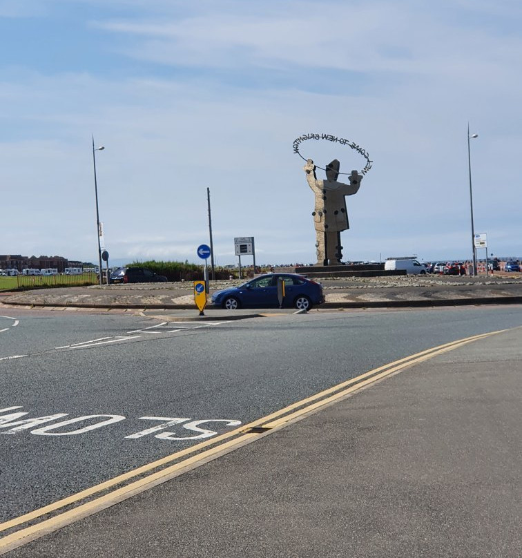Welcome To New Brighton Statue