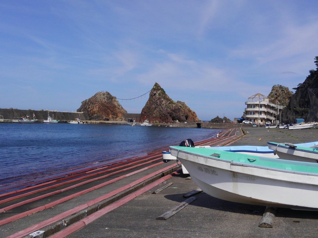 Fuufu Iwa（pair rock）-久慈市必去景点