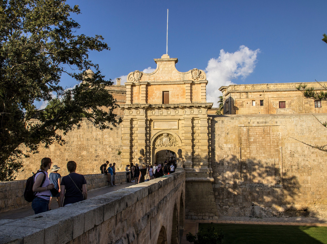 Mdina Main Gate - Baroque gateway景点图片