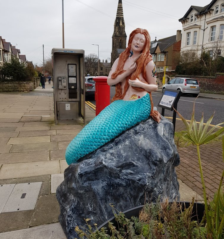 Black Rock Mermaid Statue景点图片