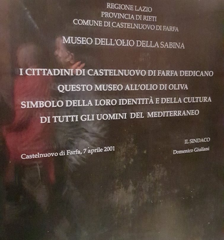 Museo dell'Olio della Sabina景点图片