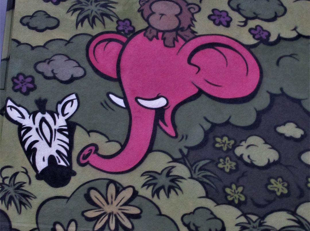 Fresque "A livre ouvert"-阿尔福维尔必去景点