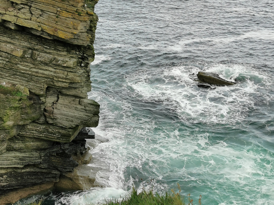 Castle O'Burrian and Bay of Tafts-Westray必去景点