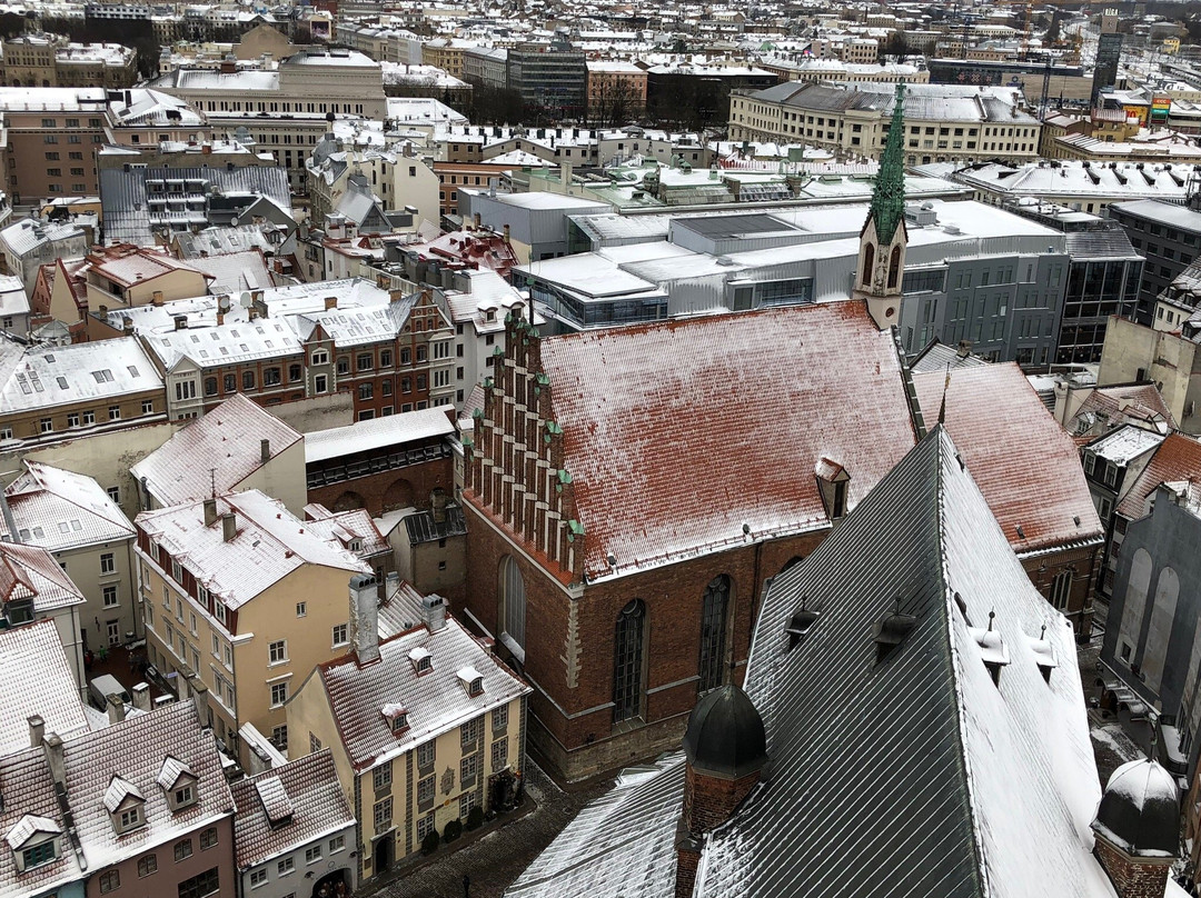 View of Riga from St Peter's Church Tower景点图片