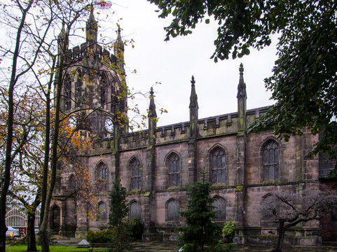 St Mary's in the Marketplace-斯托克波特必去景点