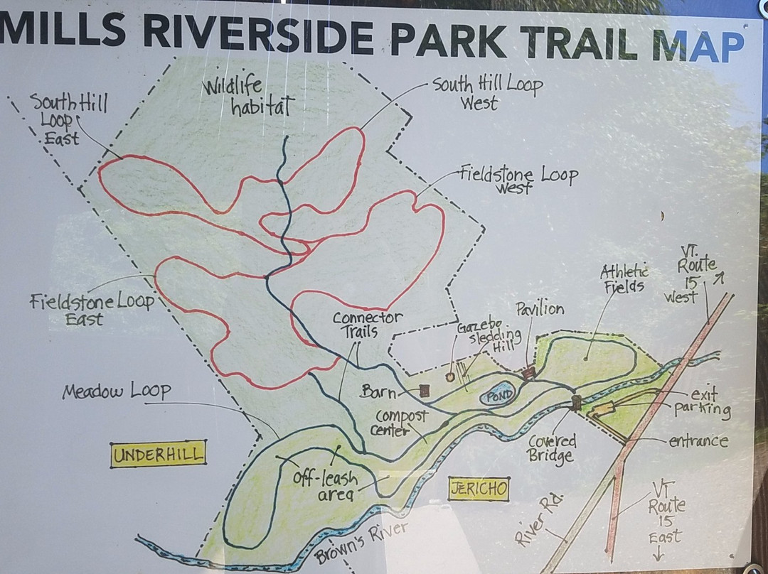 Mills Riverside park-Jericho必去景点