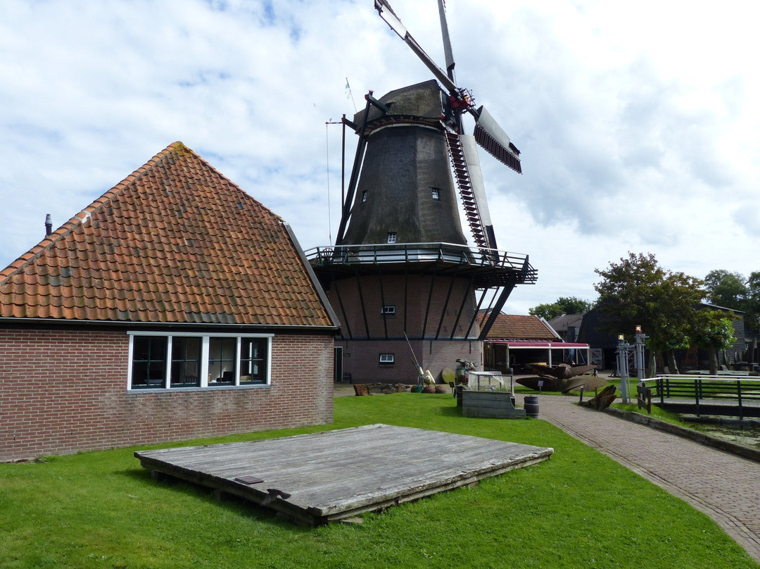 Molen de Traanroeier Oudeschild Texel景点图片