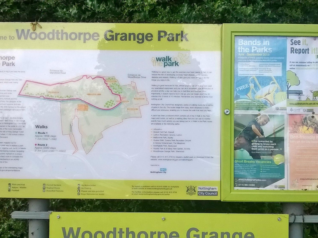 Woodthorpe Grange Park-诺丁汉必去景点