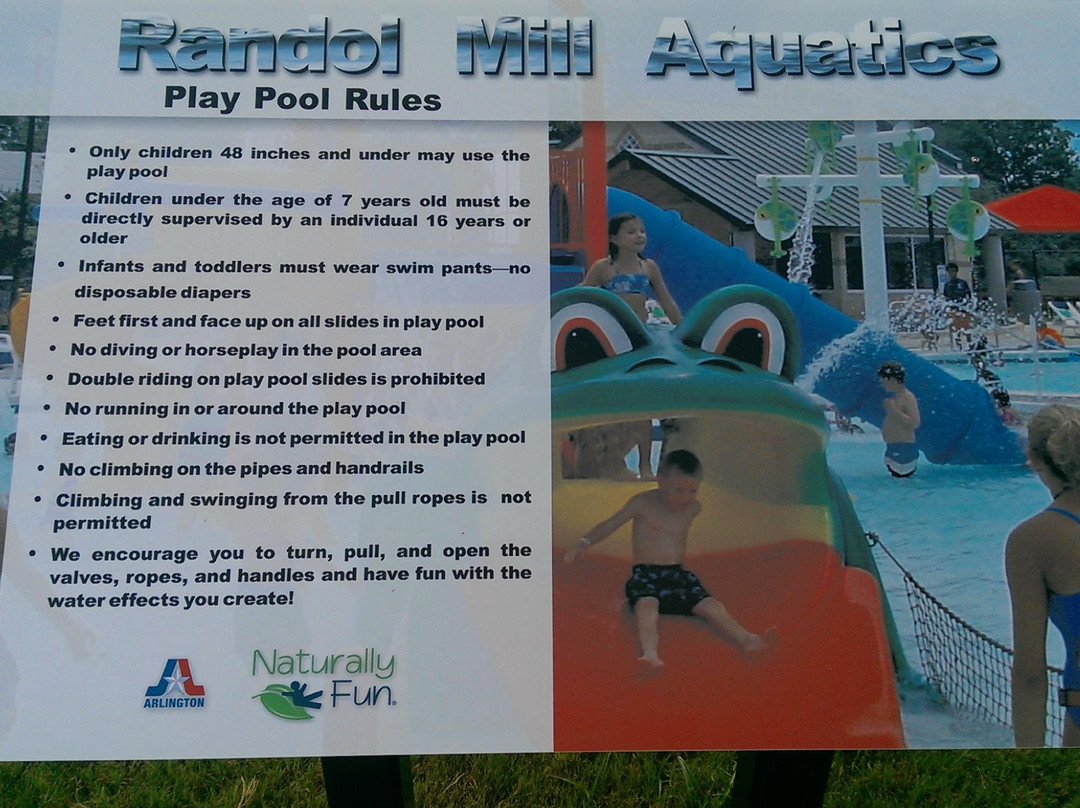 Randol Mill Family Aquatic Center-阿灵顿必去景点
