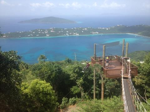 Tree Limin' Extreme Zipline-圣 托马斯必去景点