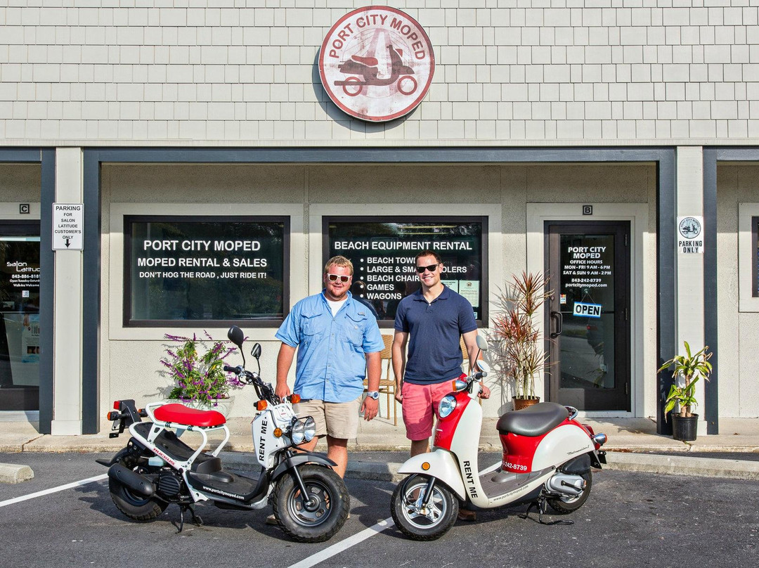 Port City Moped-棕榈岛必去景点