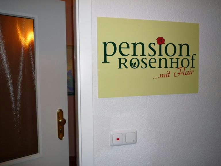 Pension Rosenhof Arnstadt-浴室