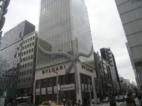 Bulgari Ginza Tower-Ginza必去景点
