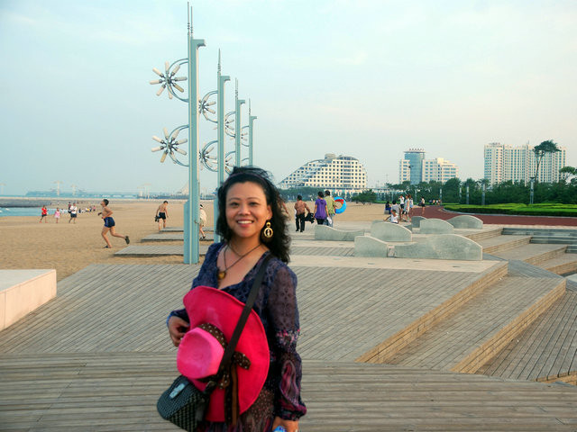 万平口海滨广场-日照市必去景点