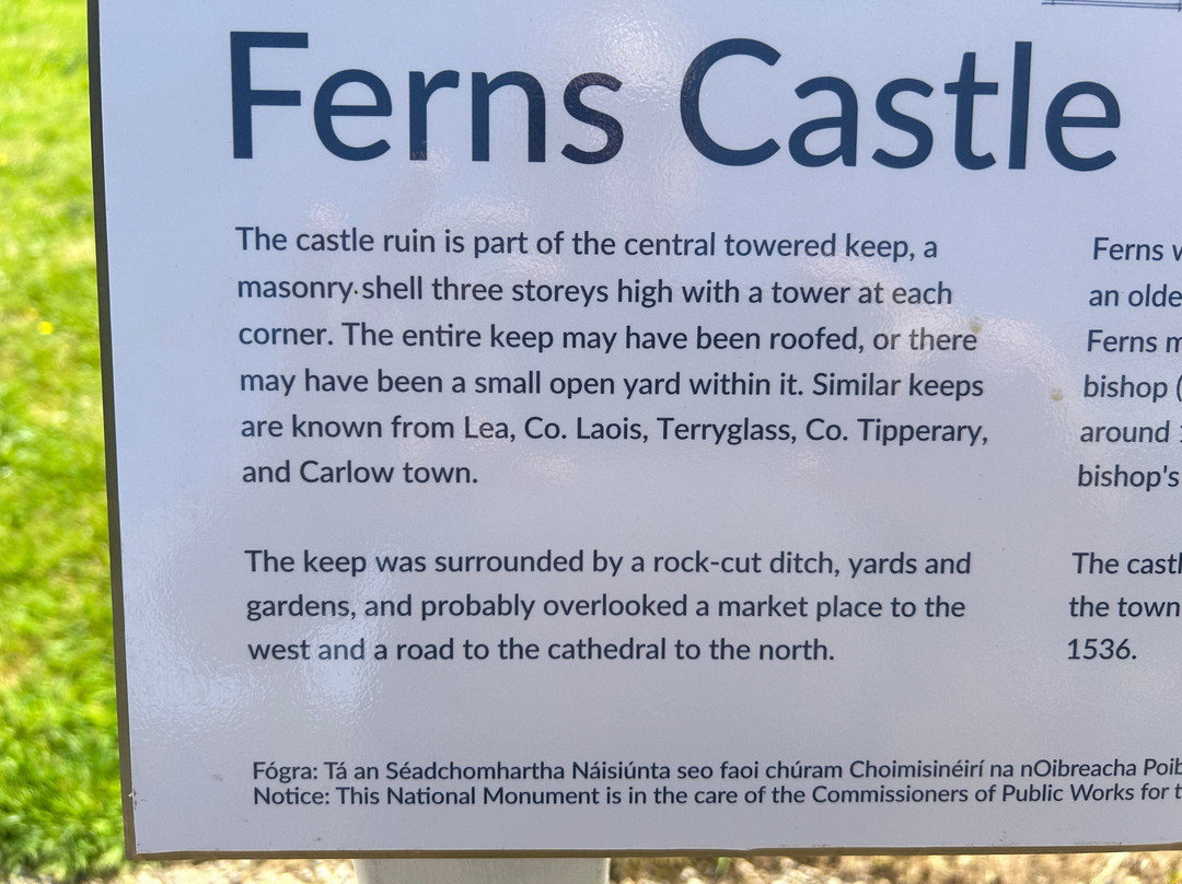 Ferns Castle-Ferns必去景点