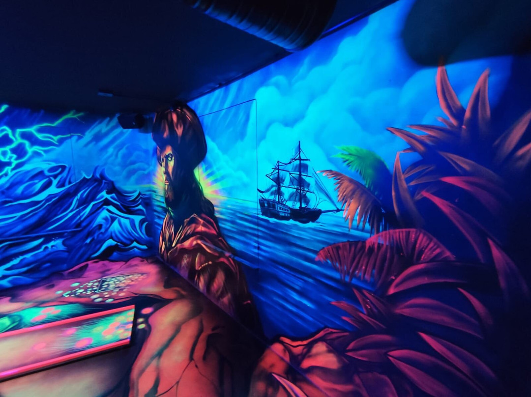 3d Black Light Minigolf Ferleiten-Fusch必去景点