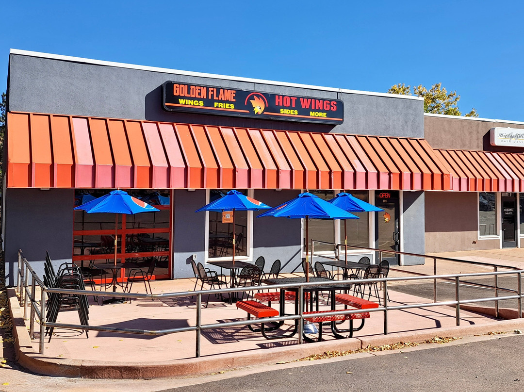 Golden Flame Hot Wings