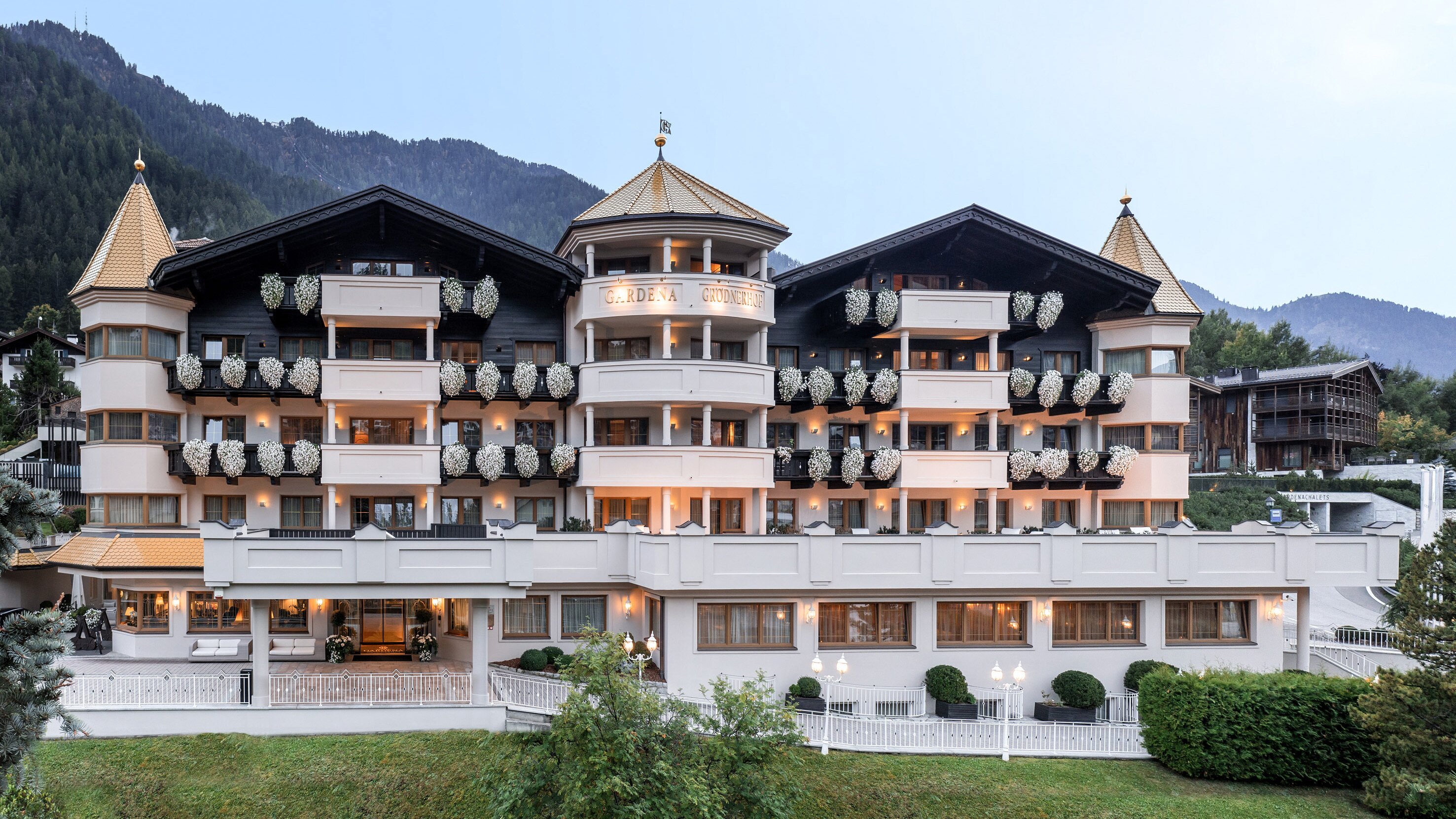 Gardena Grödnerhof Hotel & Spa-浴室