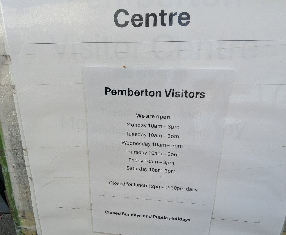 Pemberton Visitor Centre-彭伯顿必去景点