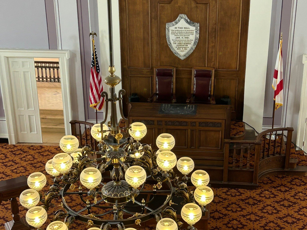 Alabama State Capitol-蒙哥马利必去景点