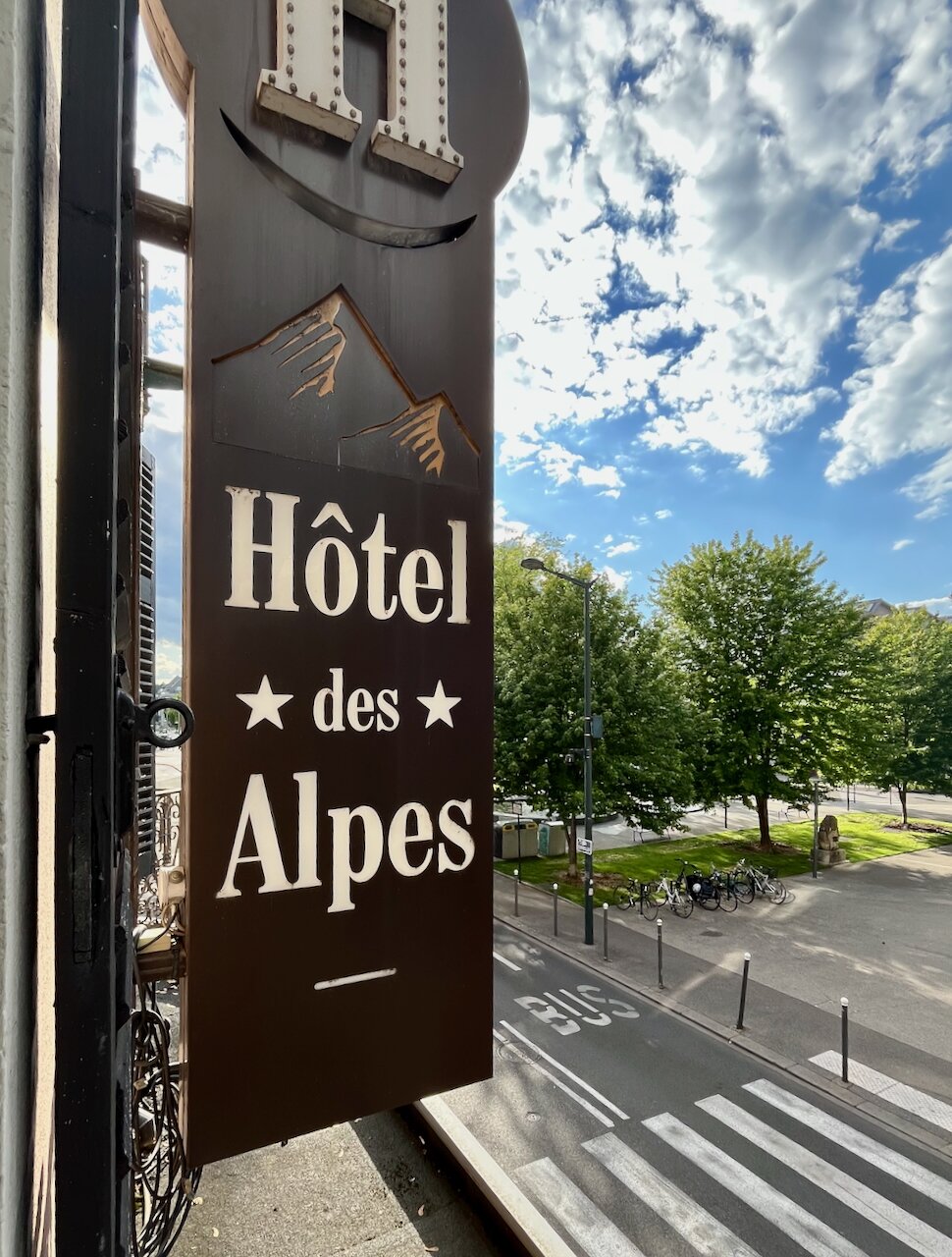 Hotel des Alpes-浴室