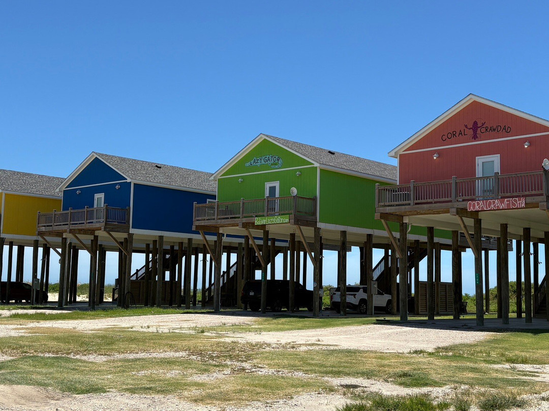 Crystal Beach-Port Bolivar必去景点