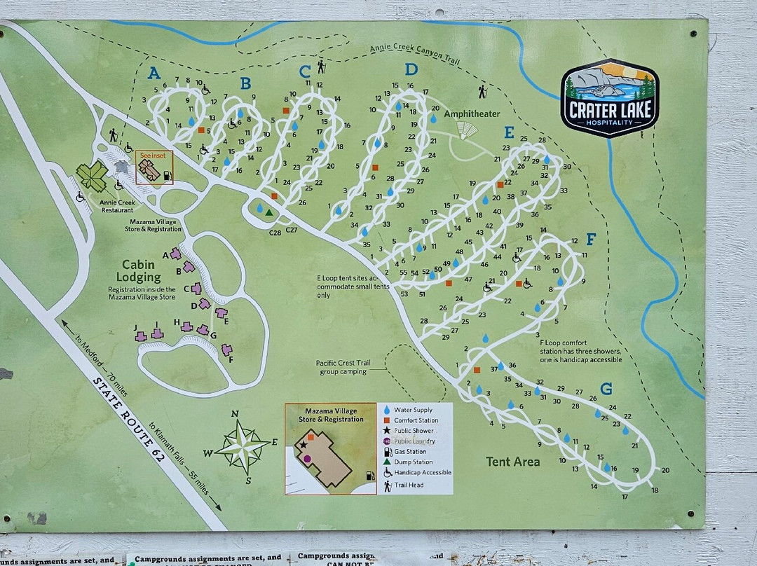 Annie Creek Canyon-火山湖国家公园必去景点