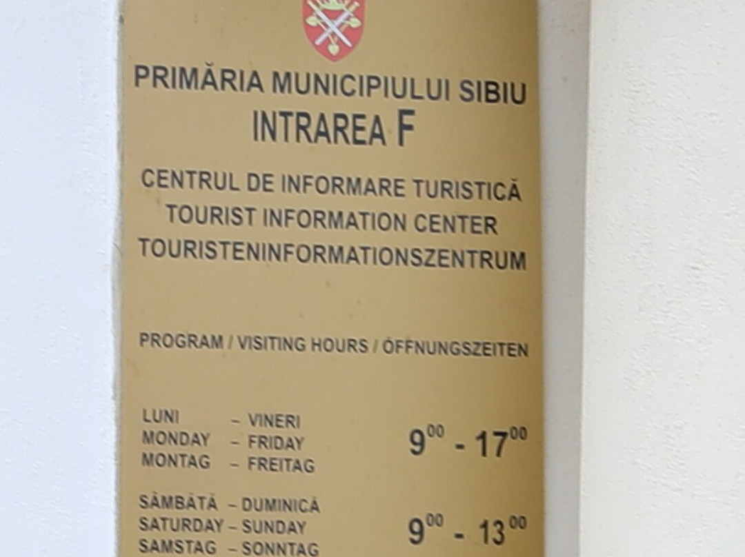 Sibiu Tourist Information Center-锡比乌必去景点