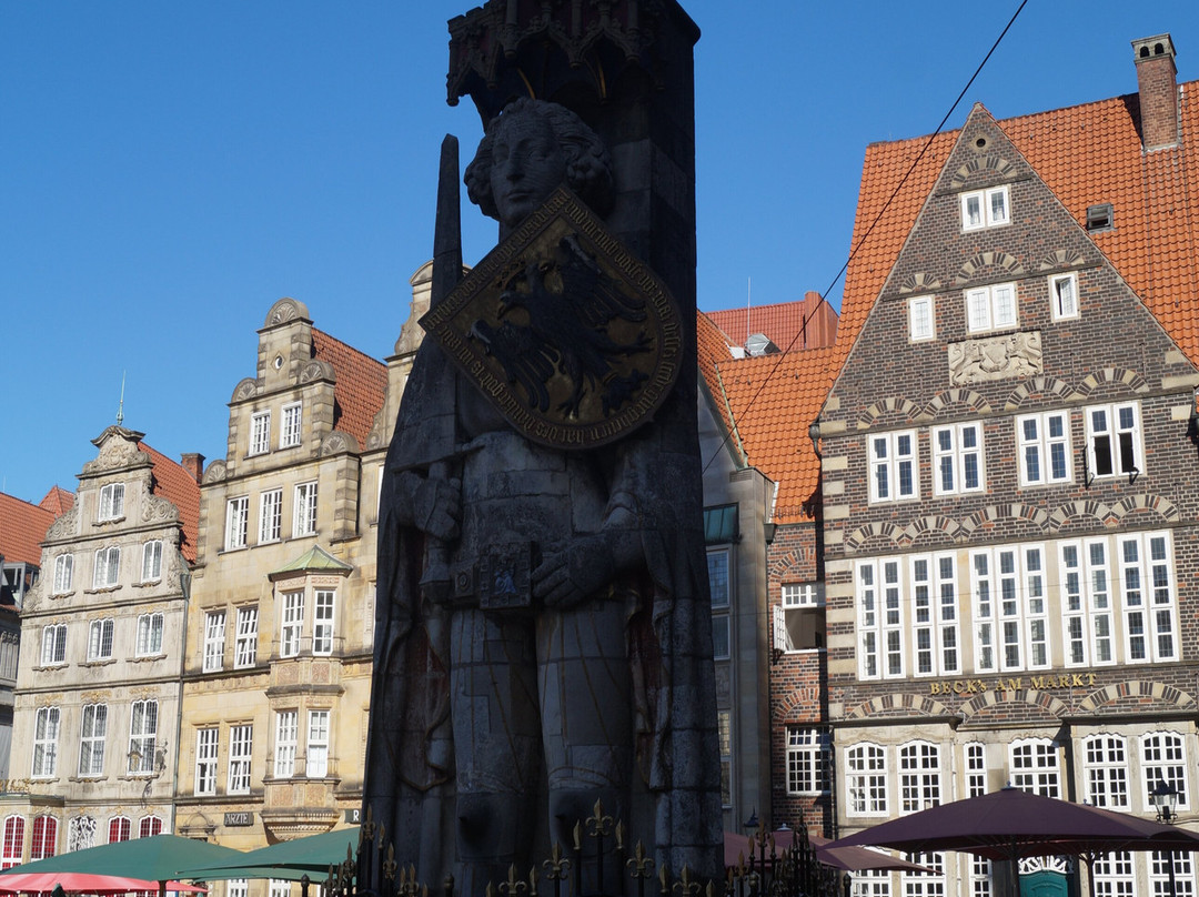 Der Bremer Roland-不莱梅必去景点