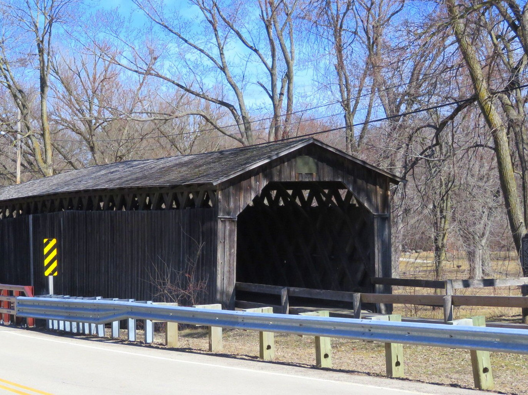 Cedarburg Covered Bridge-Cedarburg必去景点