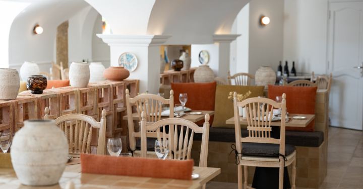 Hotel Restaurant le Mas de Guilles-餐饮