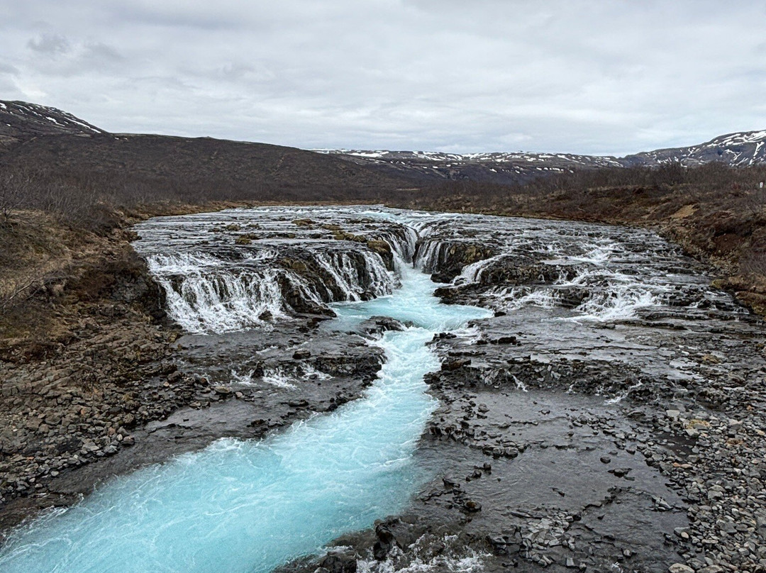 Bruarfoss Waterfall 蒂芬尼藍瀑布-Brekkuskogur必去景点