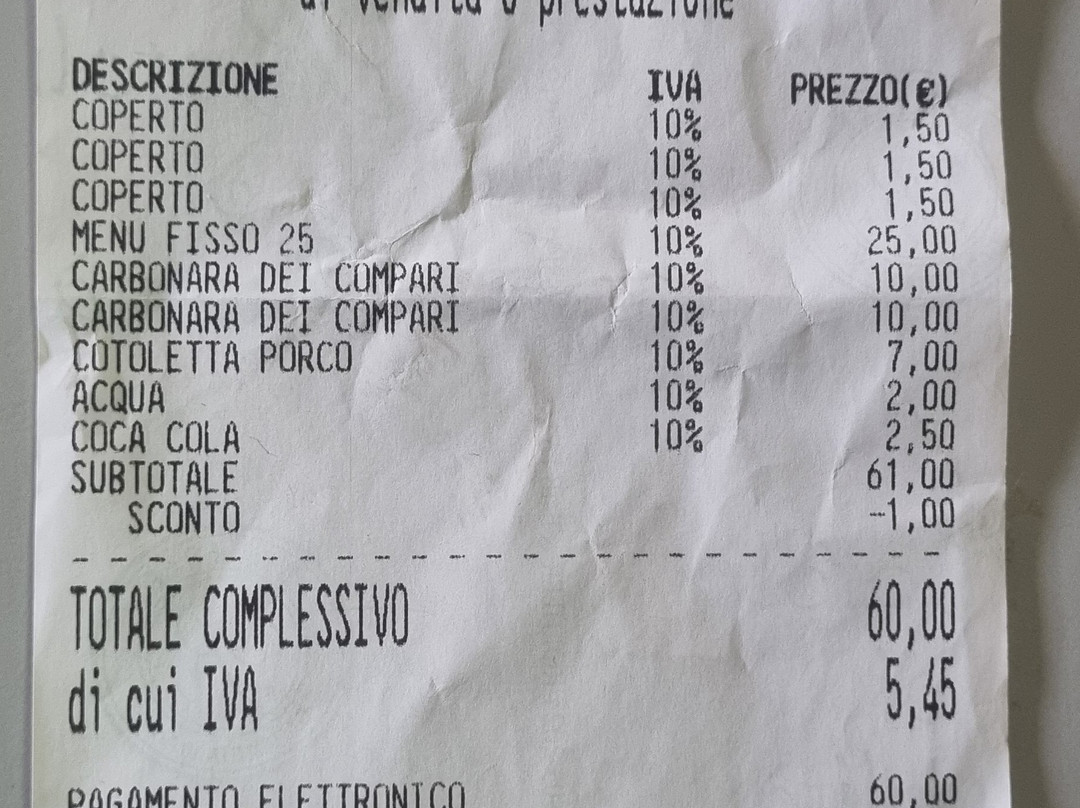 I Compari Trattoria