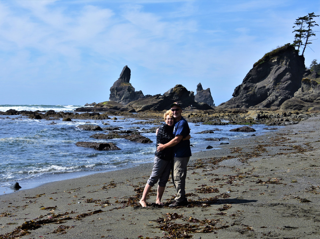 Shi Shi Beach-Clallam Bay必去景点