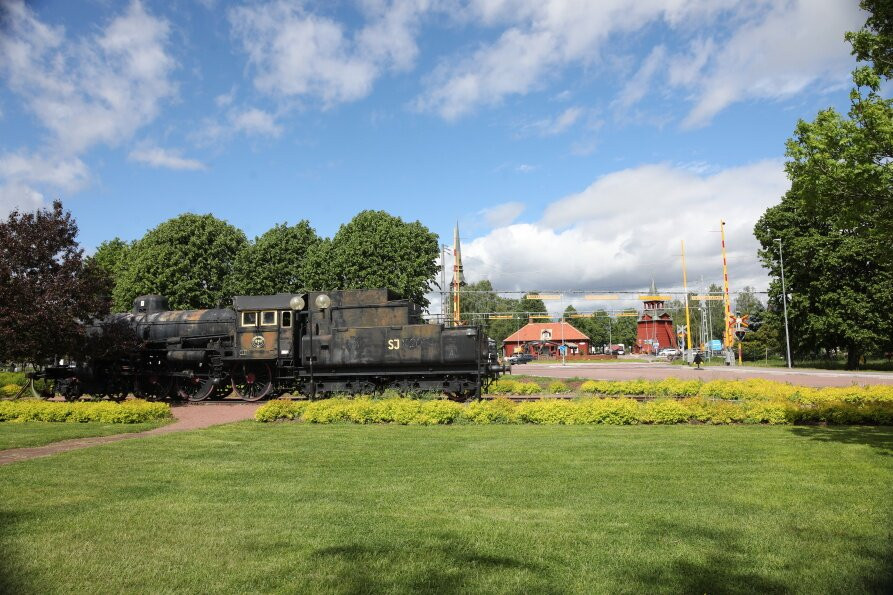 La locomotive à vapeur historique SJ B 1282-Mora必去景点