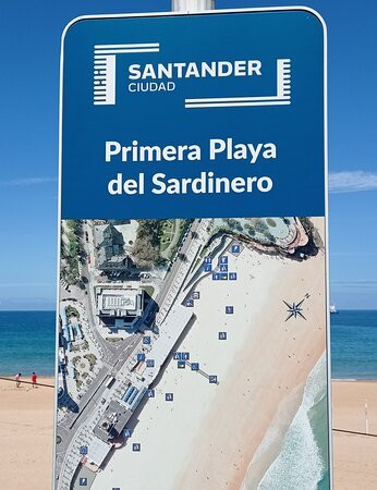 Playa Primera de El Sardinero-桑坦德必去景点