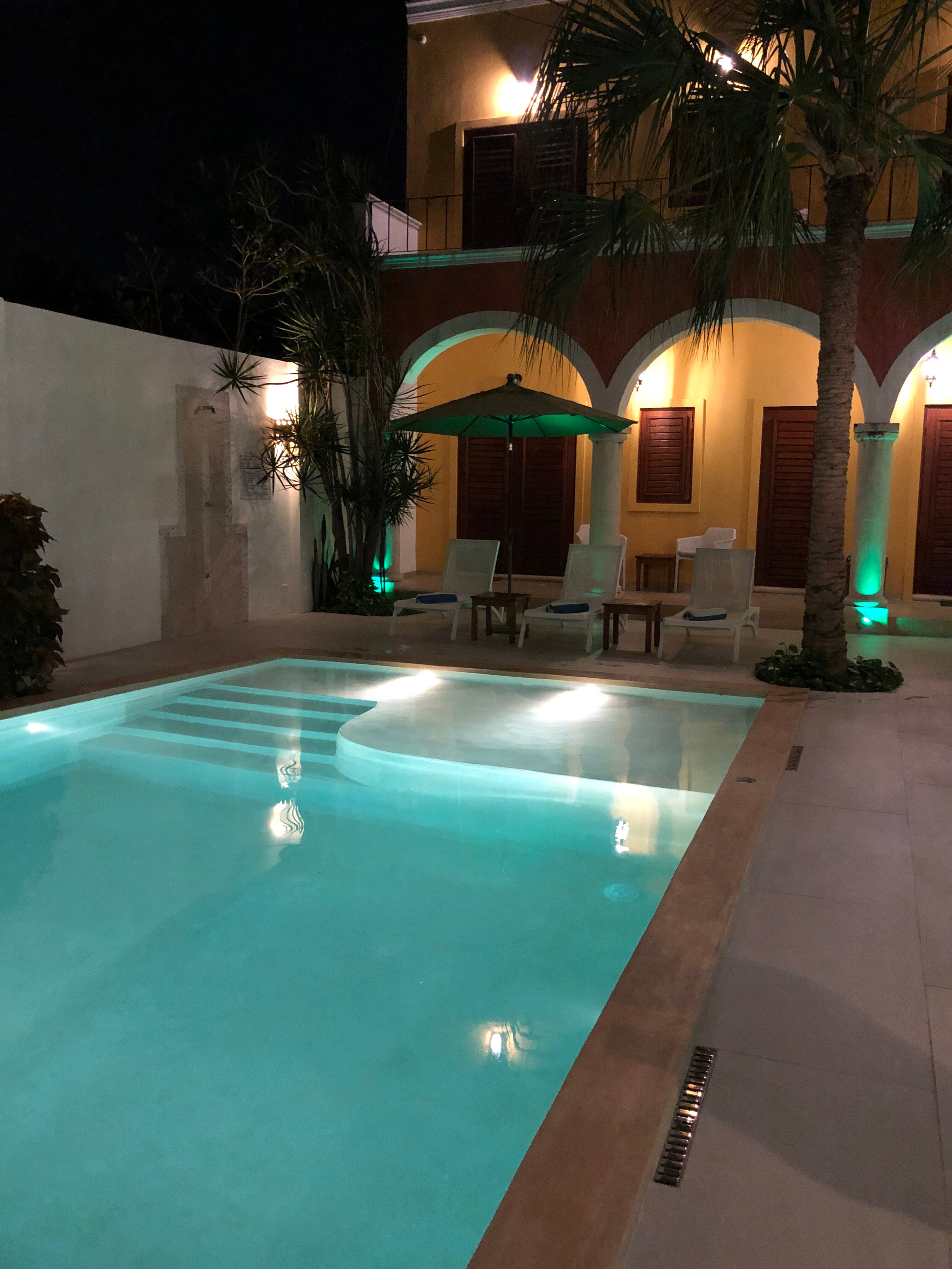 Merida Santiago Hotel Boutique-泳池