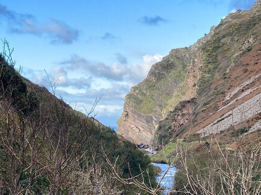 Heddon's Mouth- South West Coast Path Walk景点图片