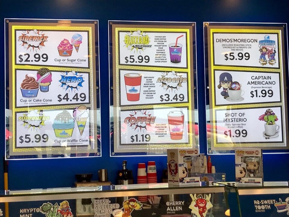 Superhero Creamery-Ashland必去景点