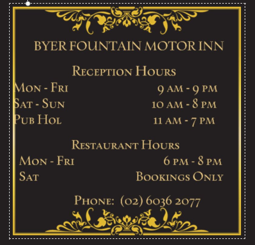 Byer Fountain Motor Inn主图