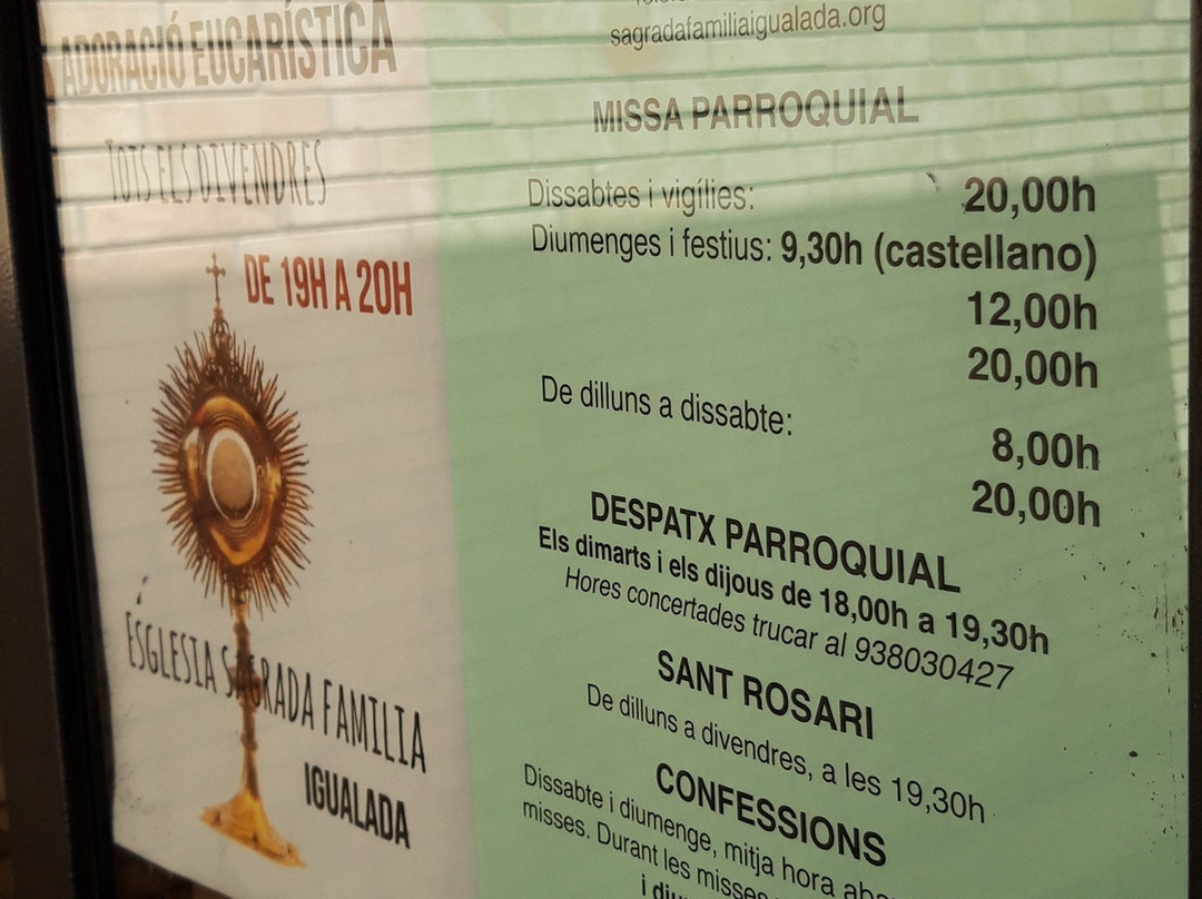 Parroquia de la Sagrada Familia de Igualada-伊瓜拉达必去景点