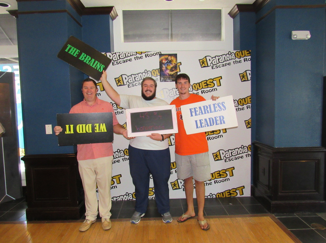 Paranoia Quest Escape the room-比福德必去景点