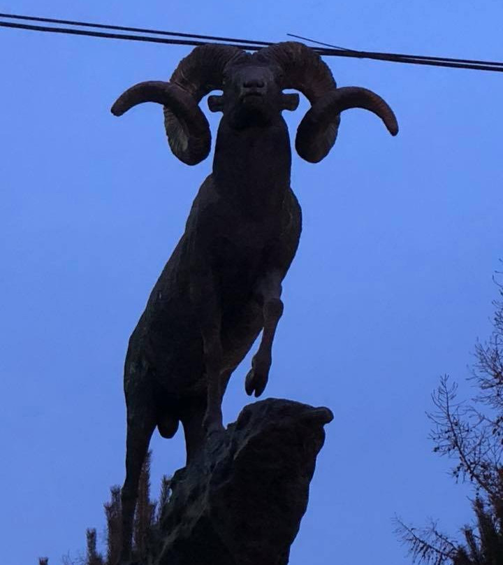 Altai Bighorn Statue-乌兰巴托必去景点