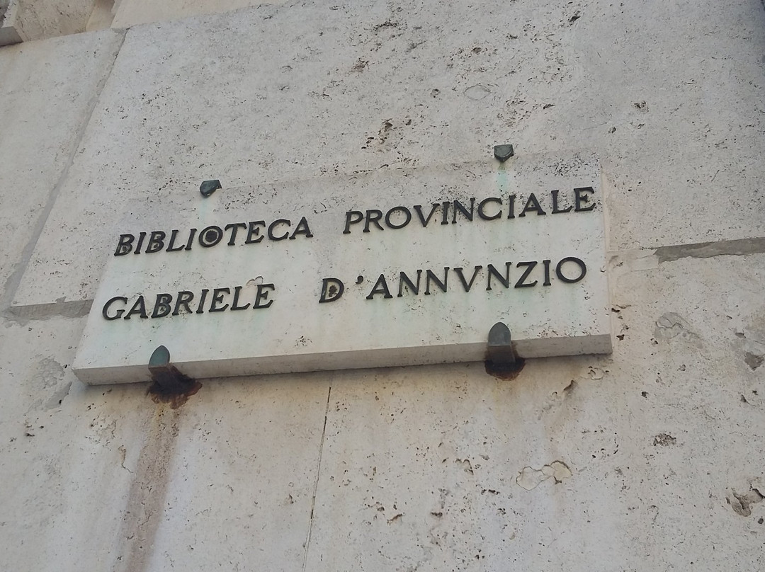 Biblioteca Provinciale Gabriele D'Annunzio-佩斯卡拉必去景点